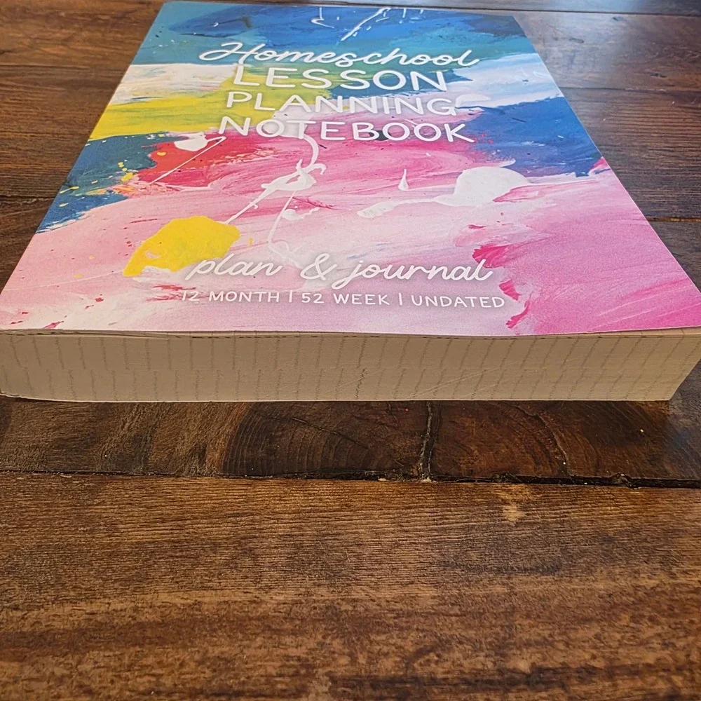 Homeschool Lesson Planning Notebook‎ - 12 Month 52 Week Undated Planner